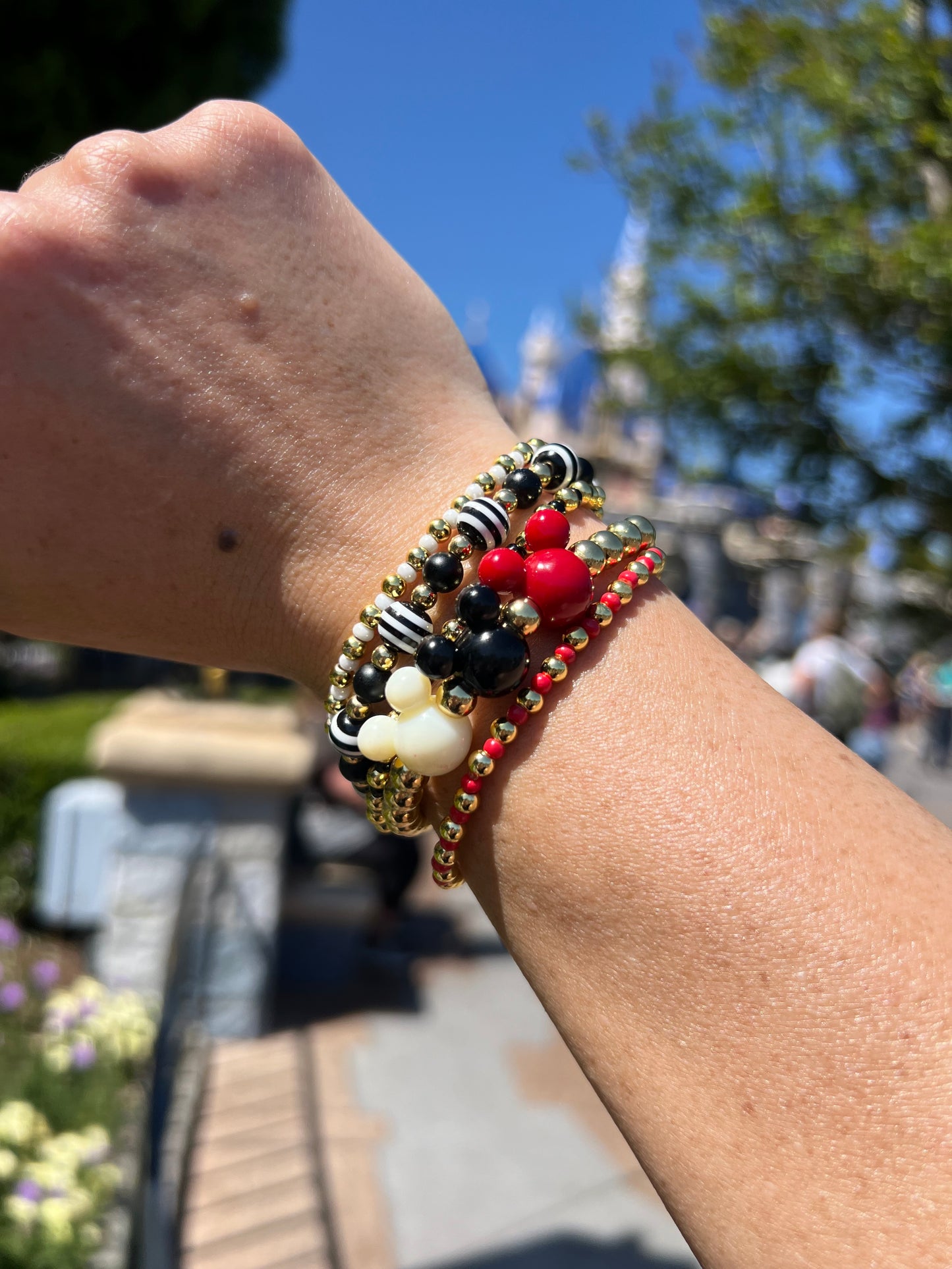 Dainty White Bracelet