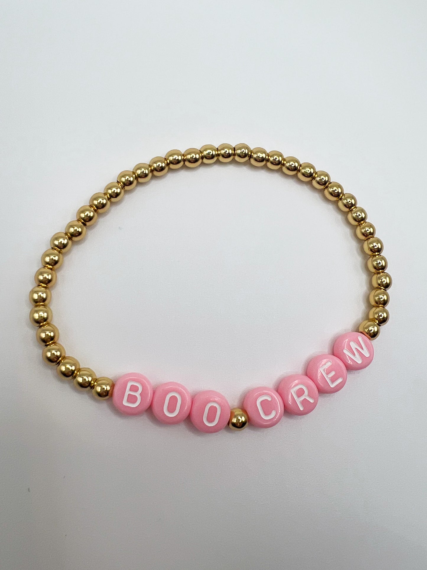 Boo Crew (Pink Letter Beads)