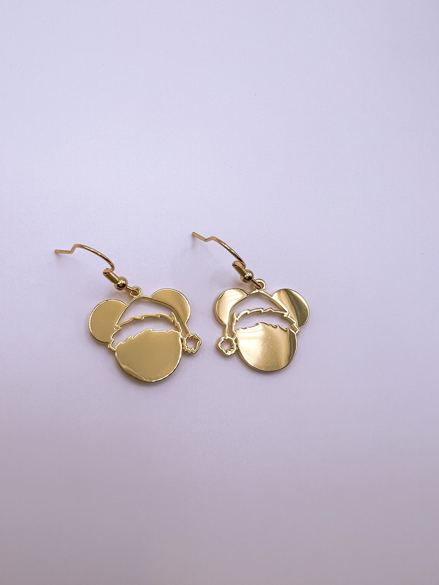 Santa Mouse Earrings