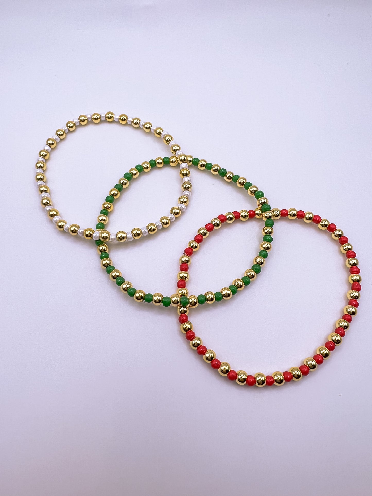 Dainty Christmas Bracelets