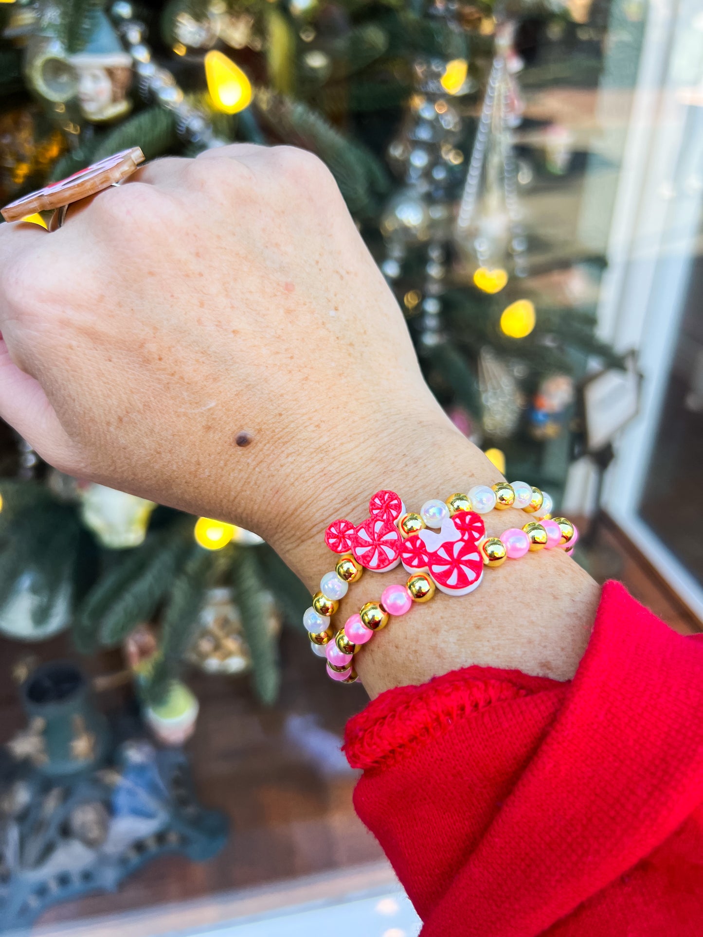 Peppermint Mickey Bracelet