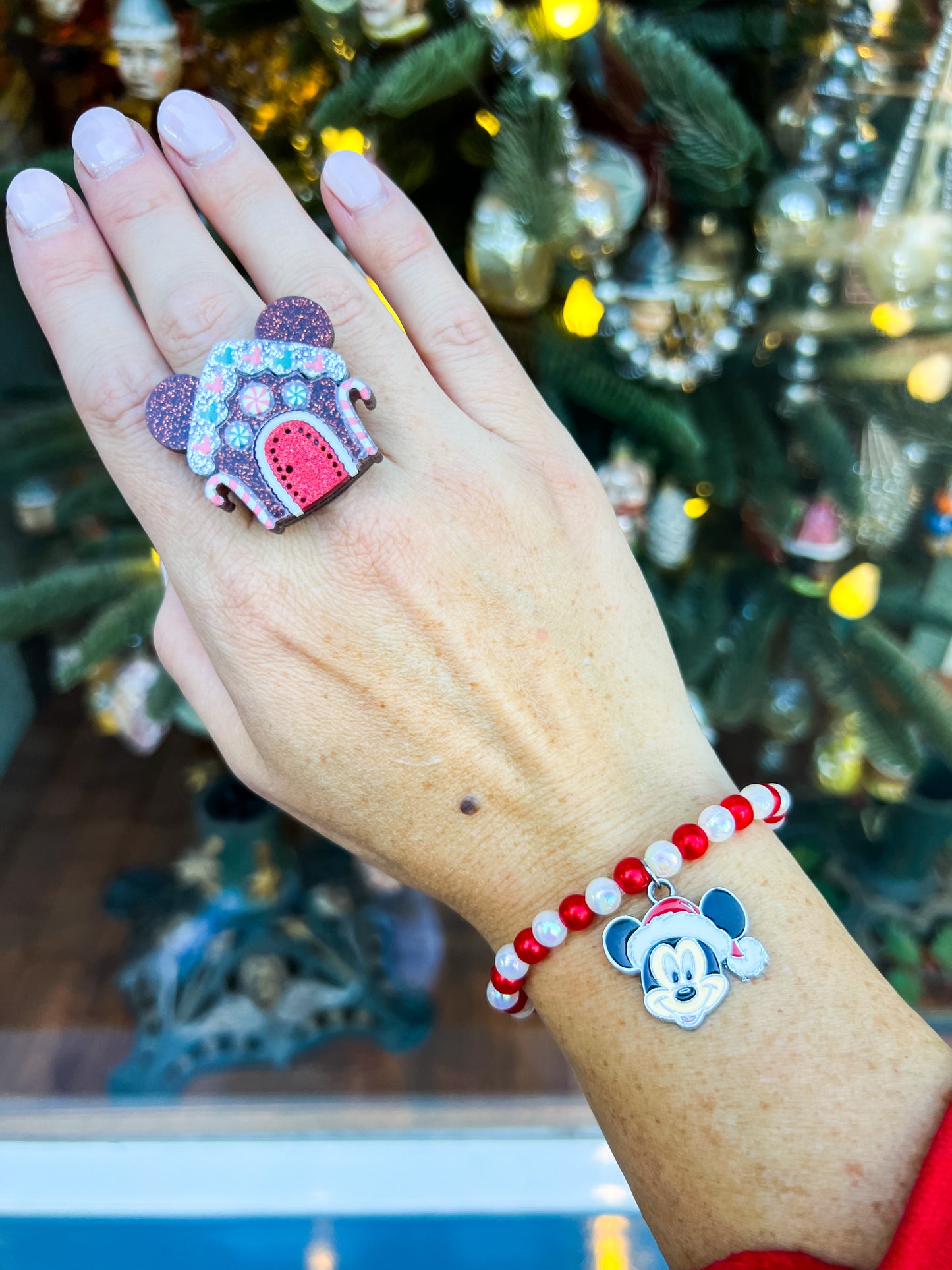 Mickey Santa Bracelet
