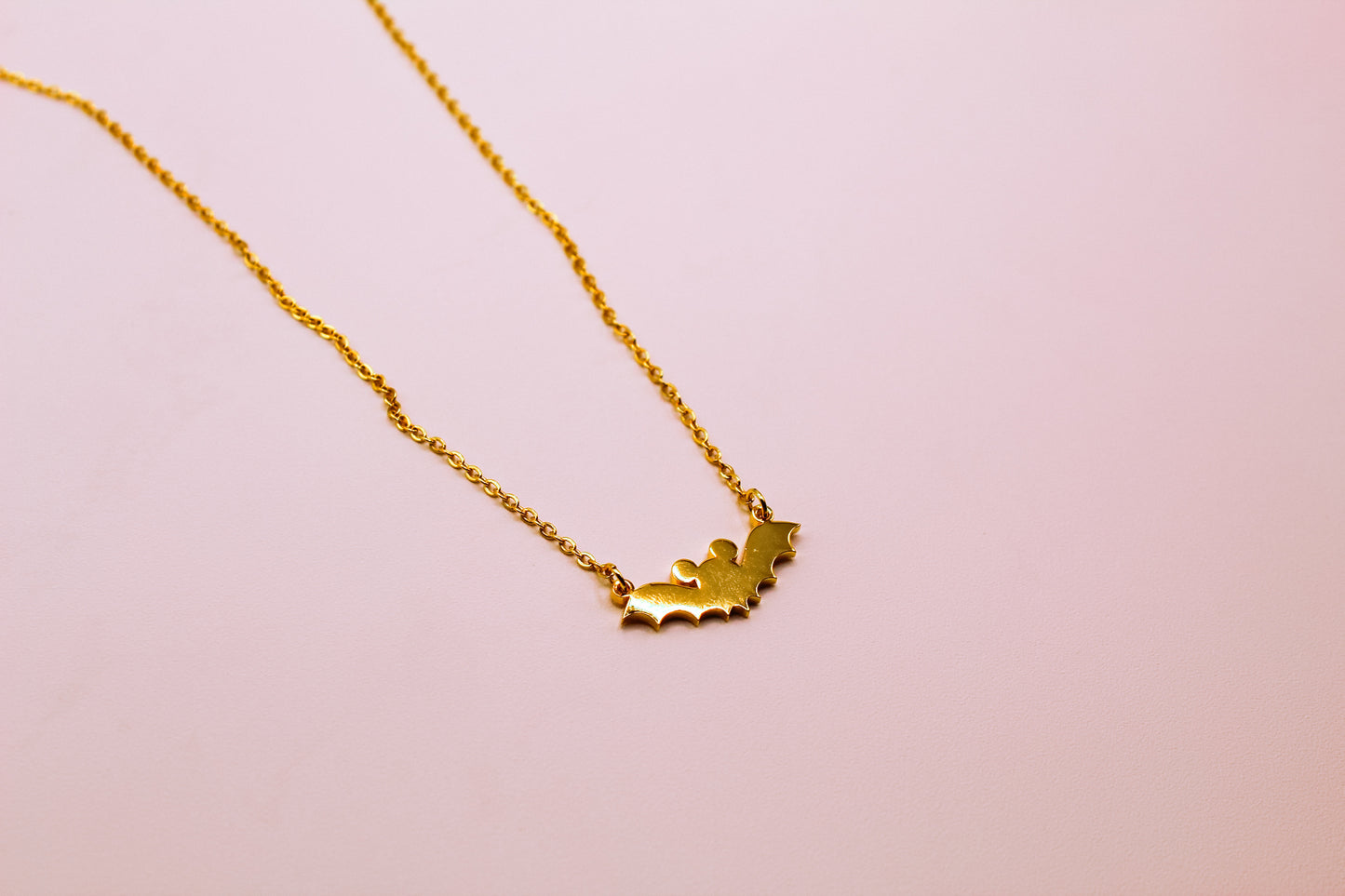 Mouse Bat Necklace