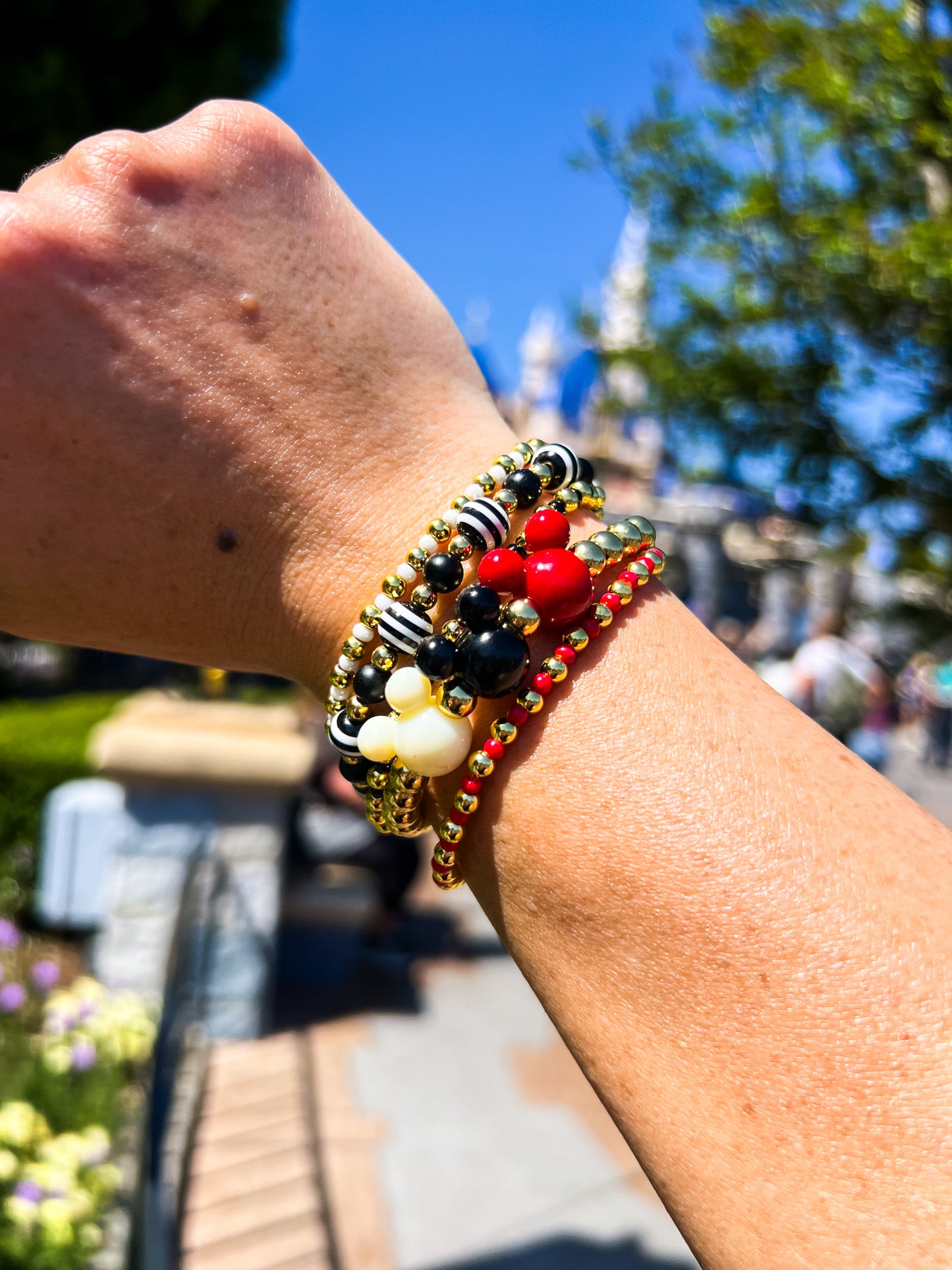 Dainty Red Bracelet
