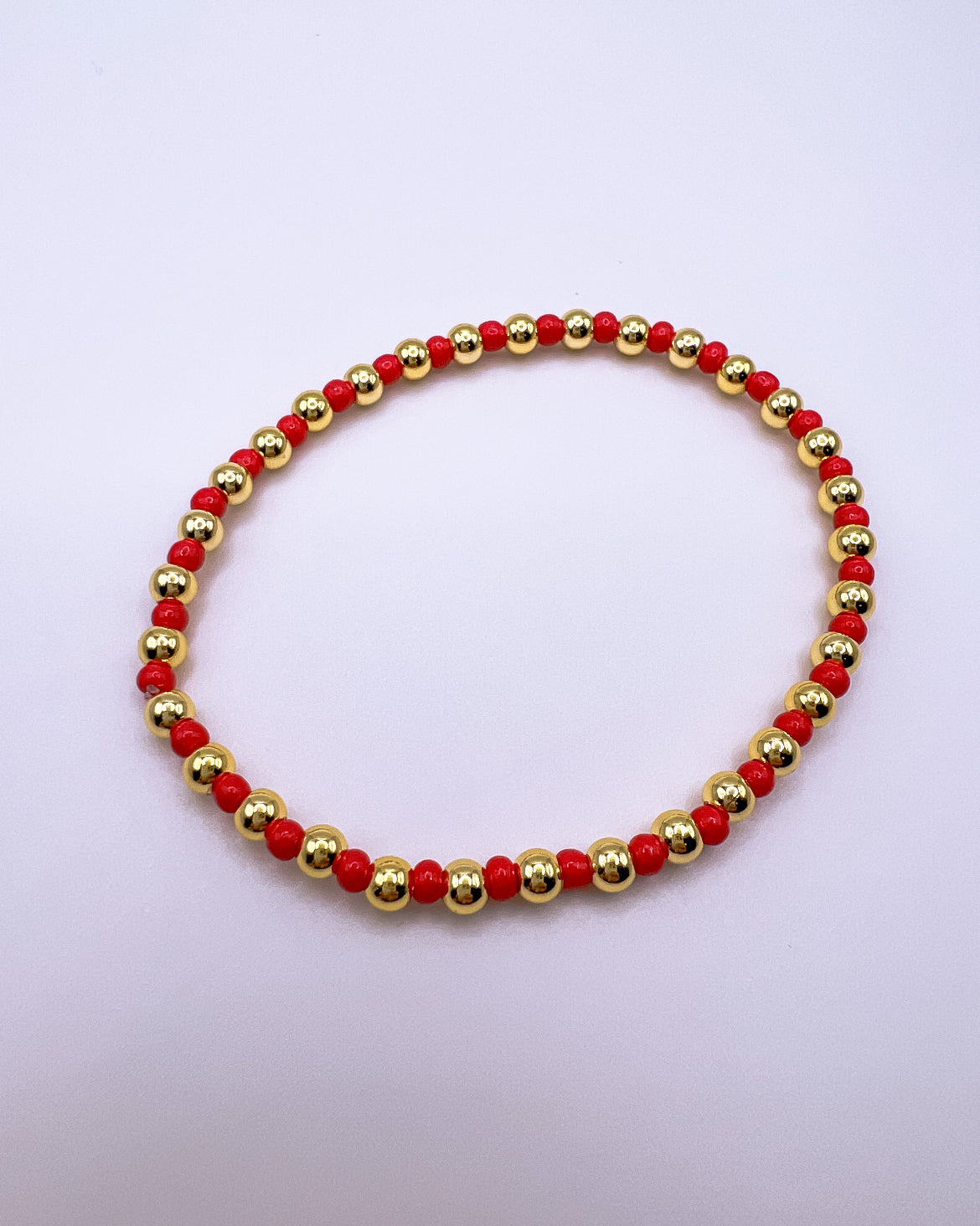 Dainty Red Bracelet