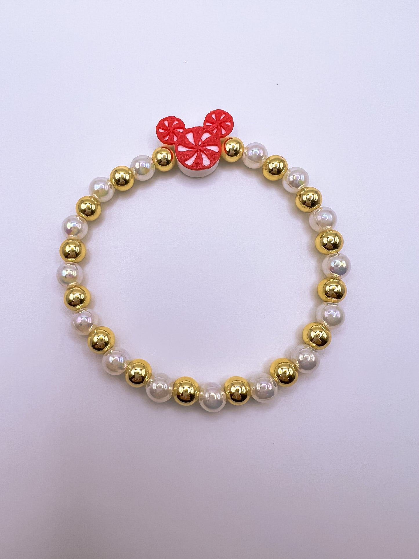 Peppermint Mickey Bracelet