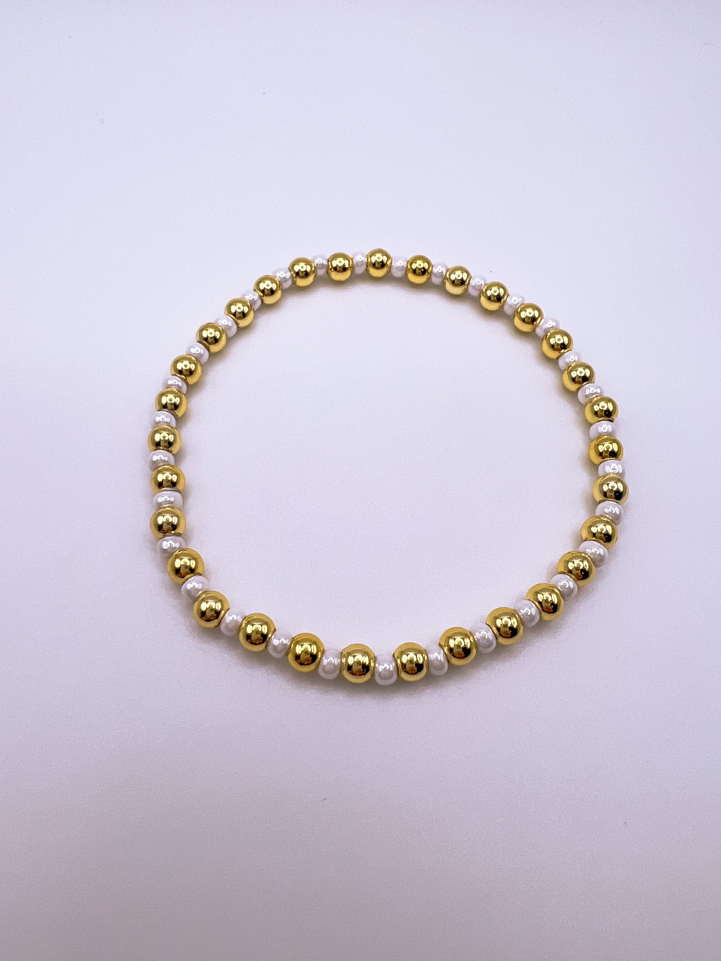 Dainty White Bracelet