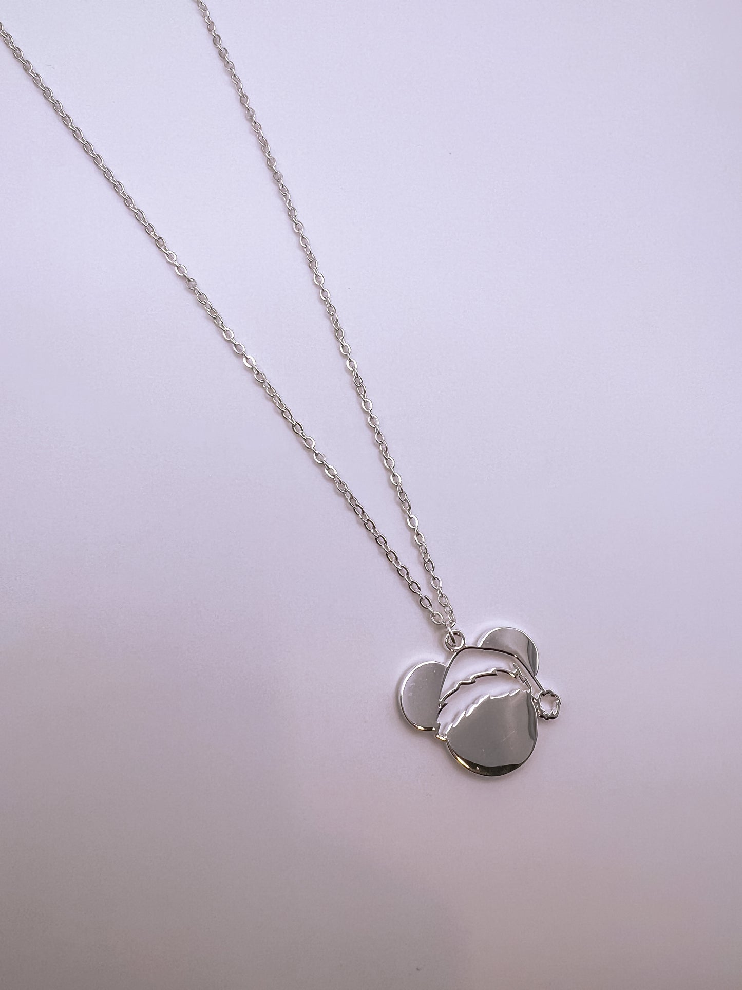 Santa Mouse Necklace