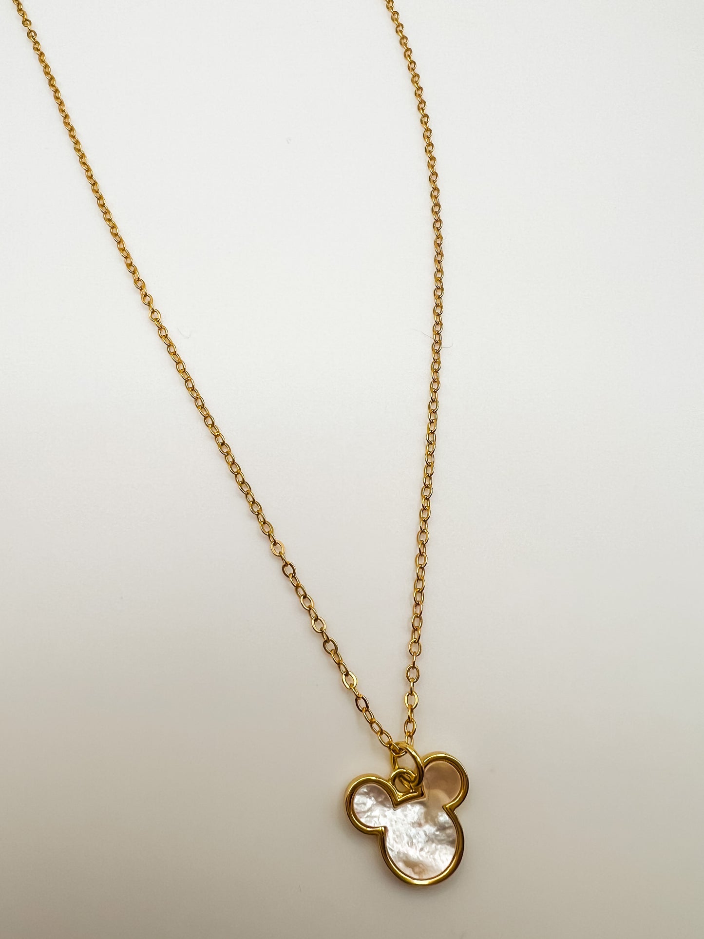 Opal Mouse Necklace