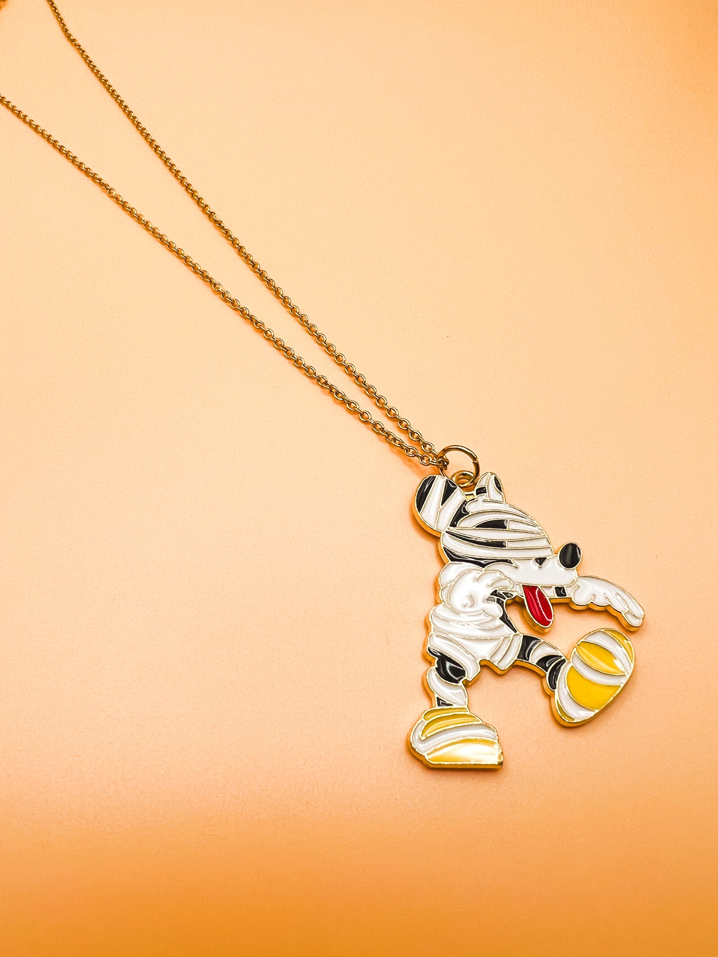 Mummy Mickey Necklace