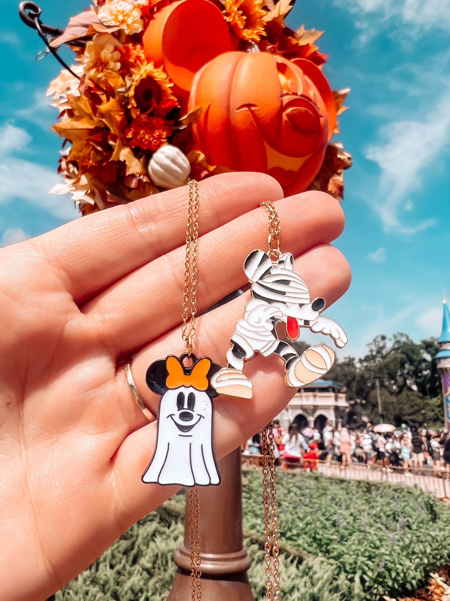 Mummy Mickey Necklace