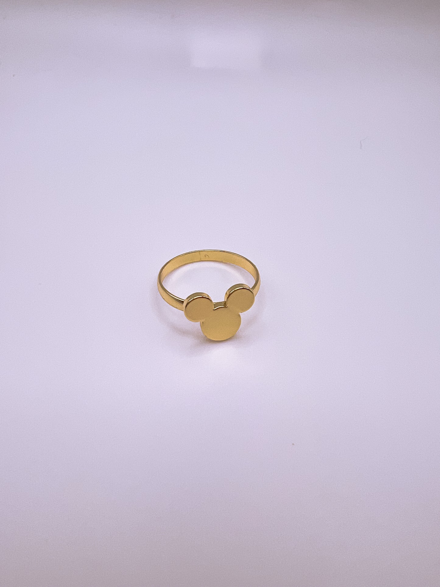 Dainty Boy Mouse Ring