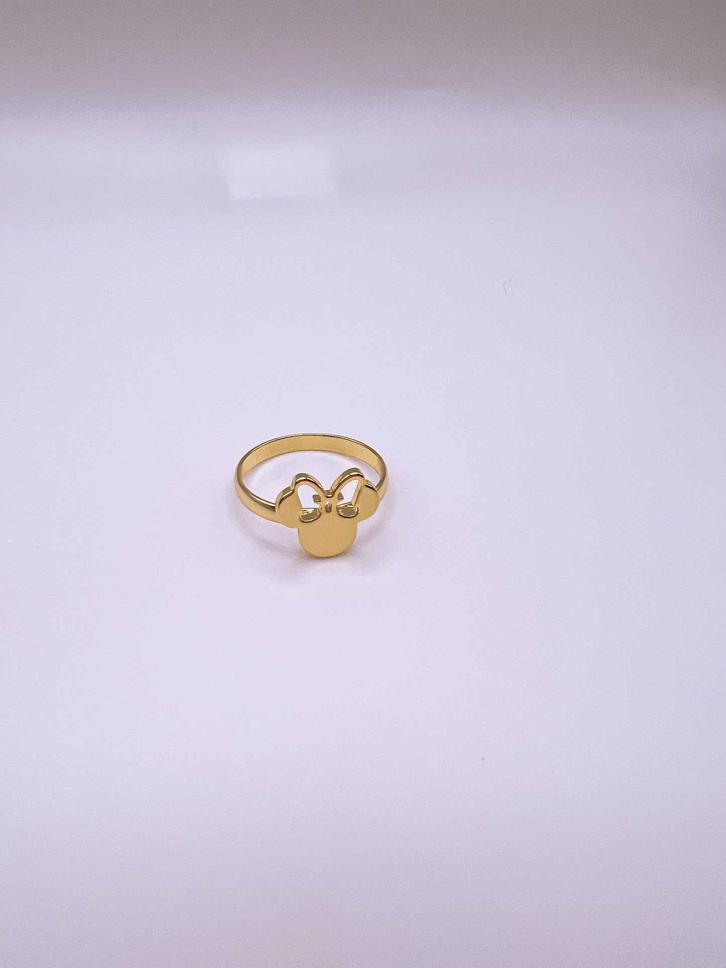 Dainty Girl Mouse Ring