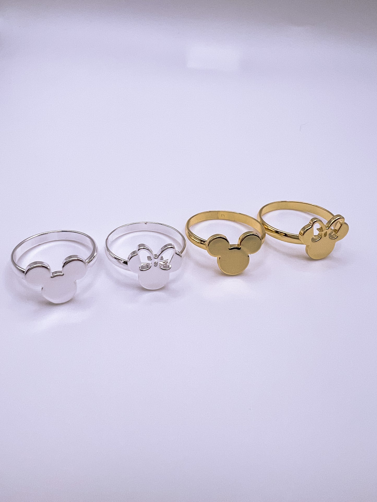 Dainty Boy Mouse Ring