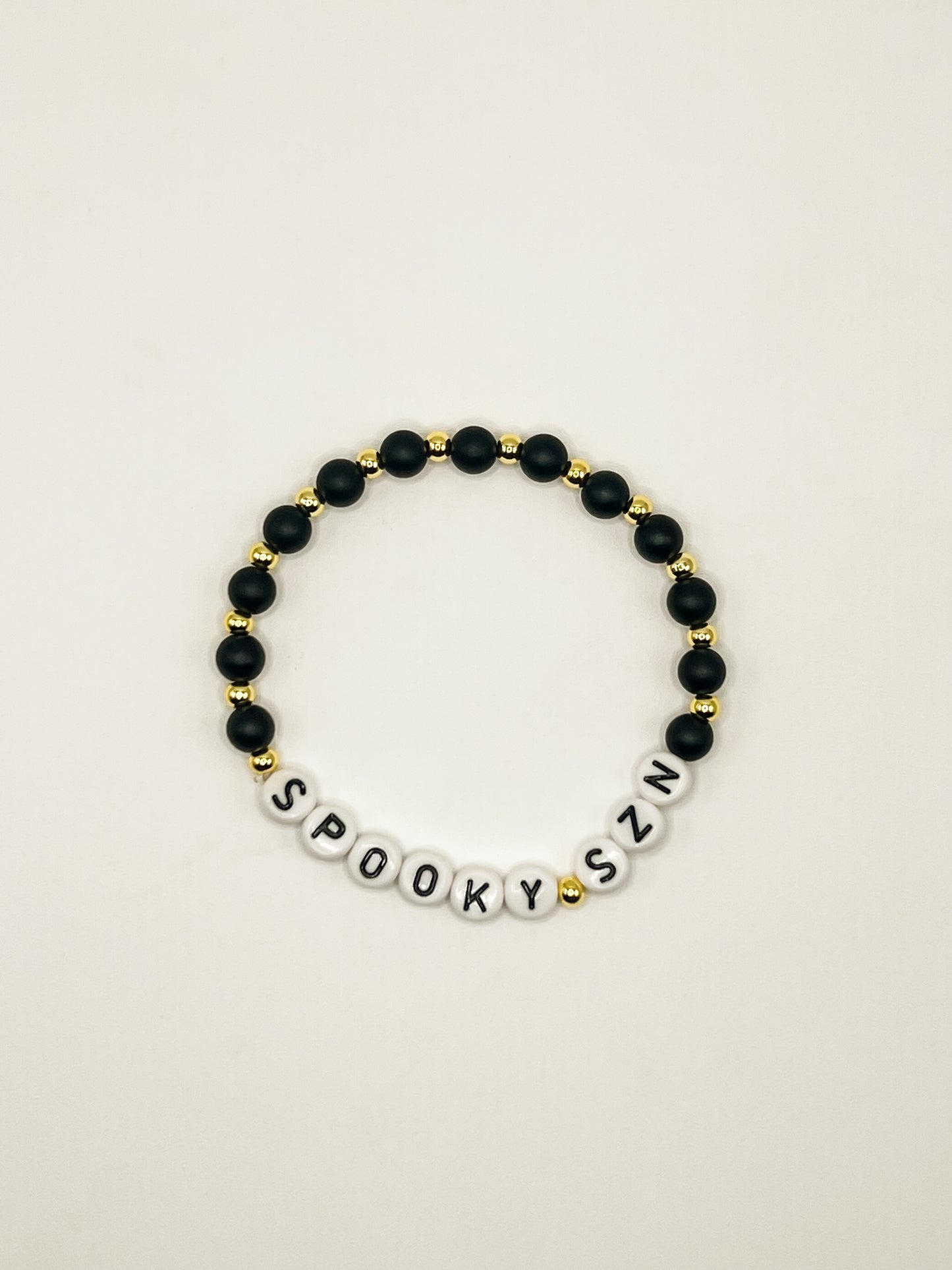 "Spooky SZN" Worded Bracelet