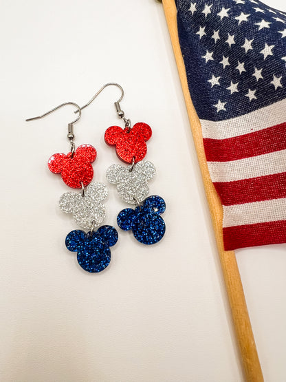 Patriotic Earrings