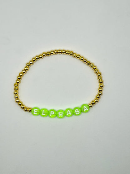 Elphaba WORD Bracelet