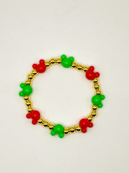 Mouse Christmas Bracelet