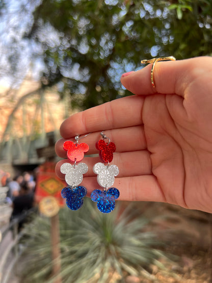 Patriotic Earrings