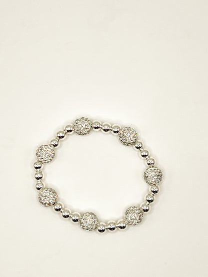 Let it Snow BEADED Bracelet