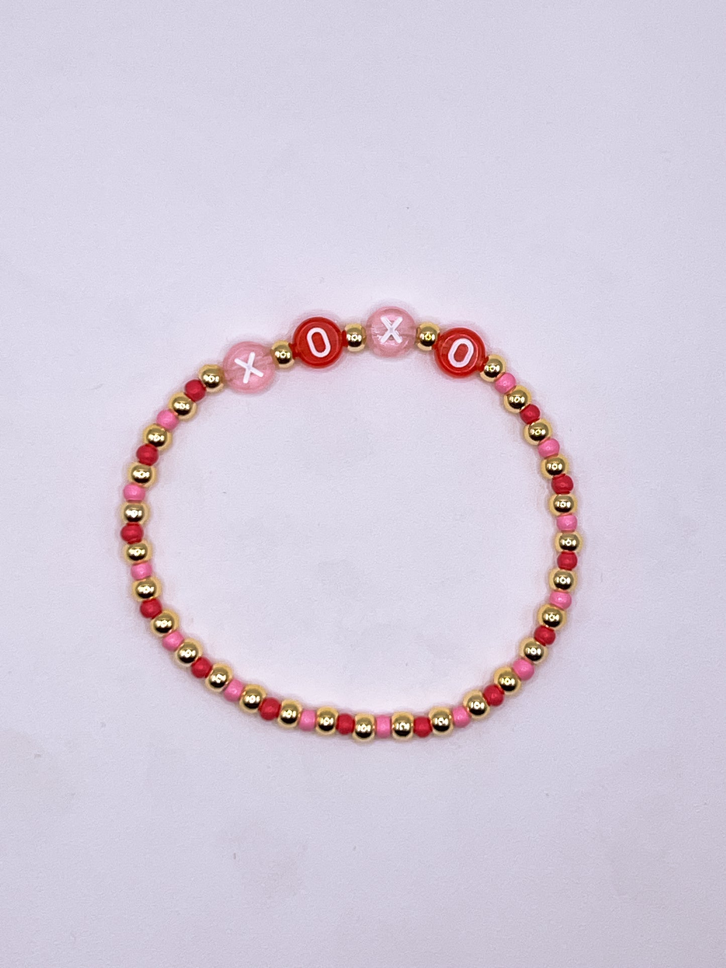 XOXO Beaded Bracelet