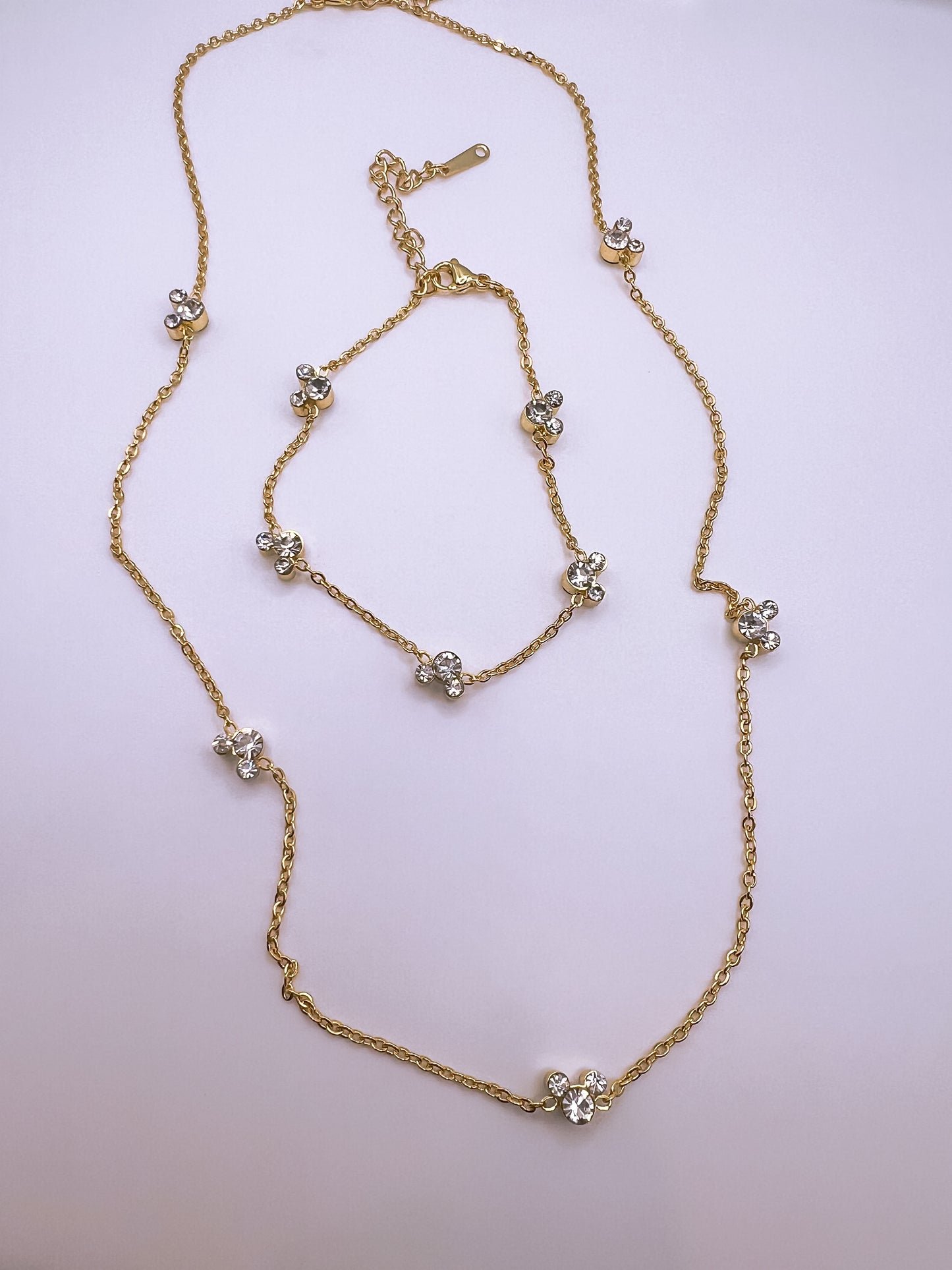 Dainty Mickey Gem Necklace RESTOCKING THIS MARCH