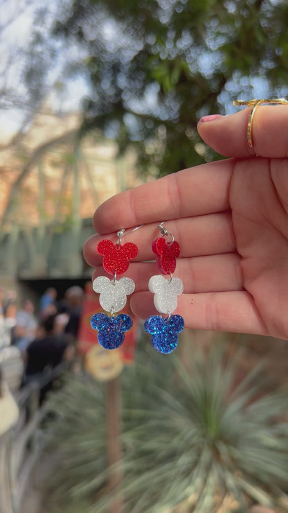 Patriotic Earrings